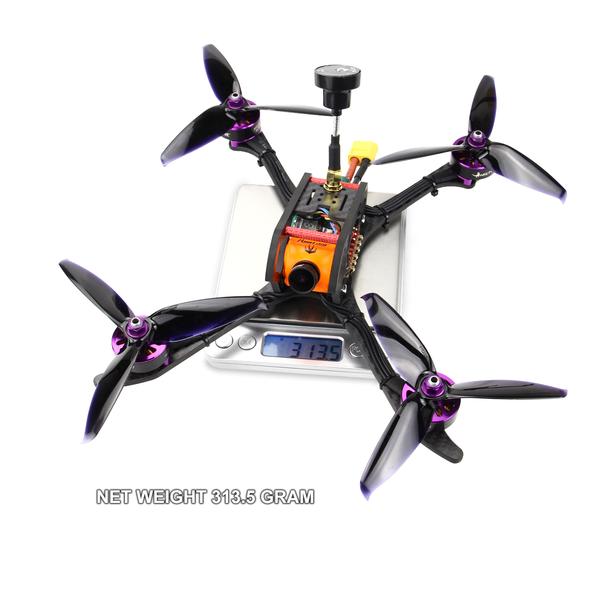 HGLRC 4-5s 5" Mefisto FPV RACING DRONE PNP