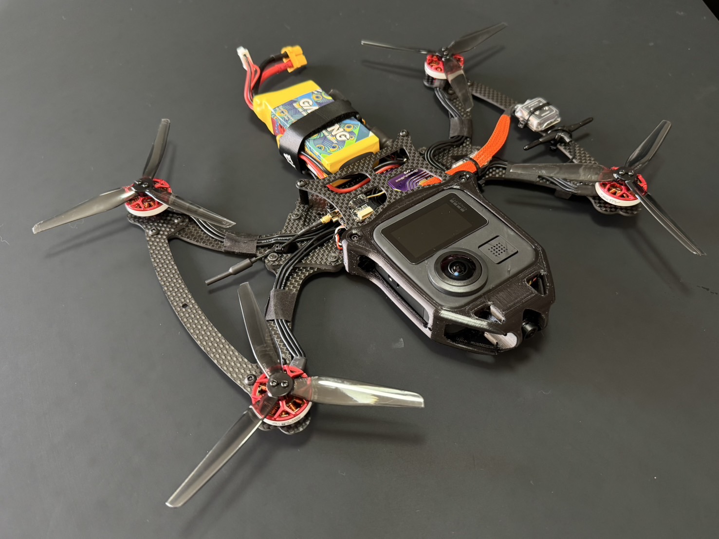Stan FPV Cine-Bird XL5 FPV GoPRO MAX 360度カメラ GPS付ドローン※デモ機