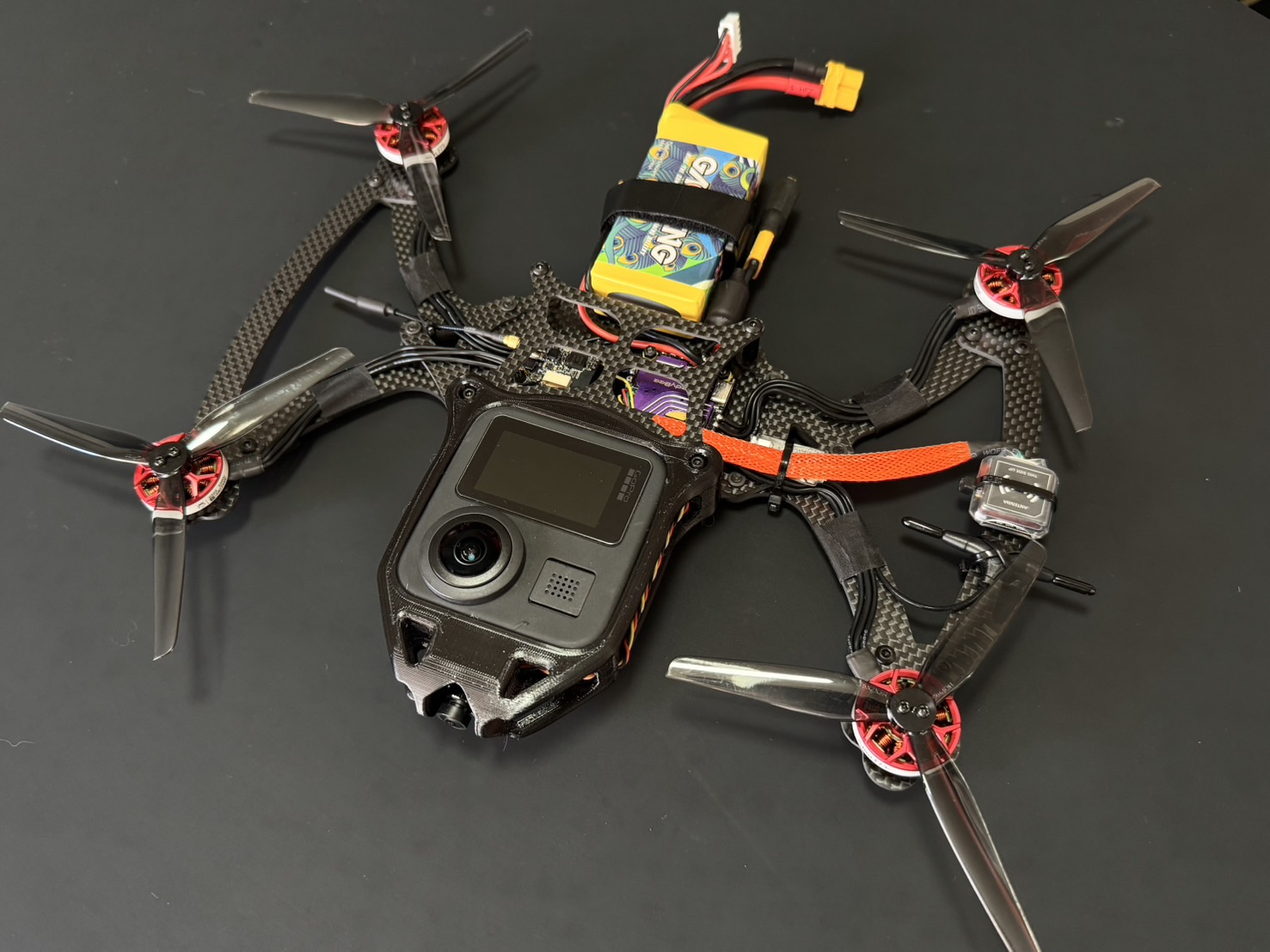 Stan FPV Cine-Bird XL5 FPV GoPRO MAX 360度カメラ GPS付ドローン※デモ機
