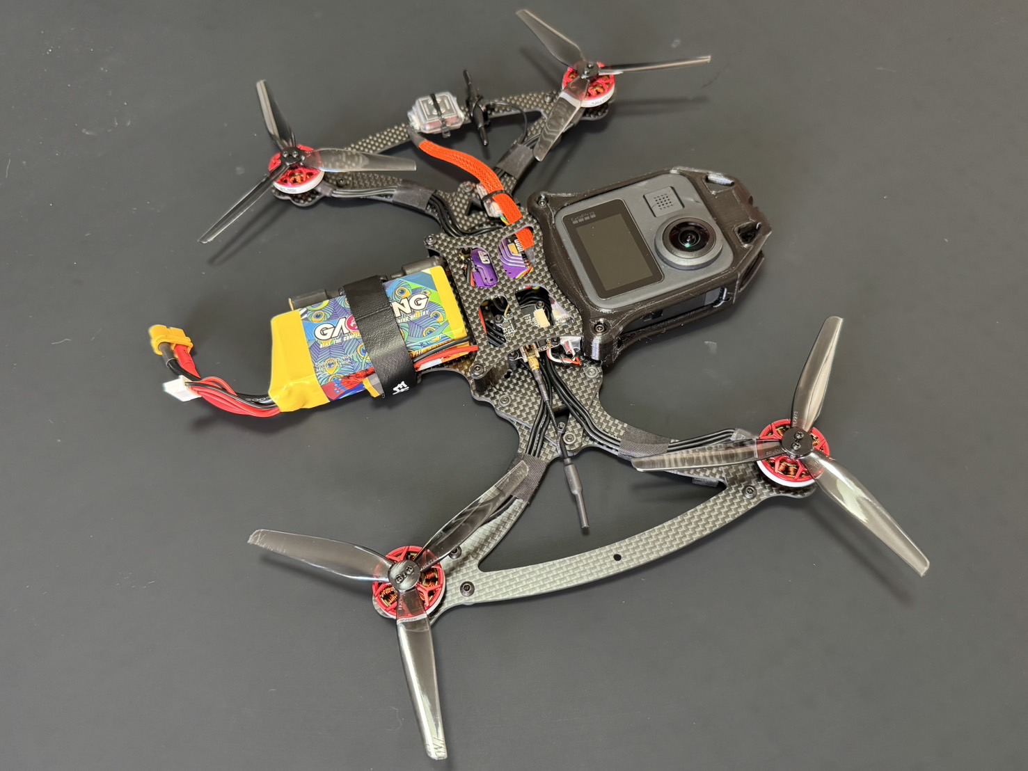 Stan FPV Cine-Bird XL5 FPV GoPRO MAX 360度カメラ GPS付ドローン※デモ機