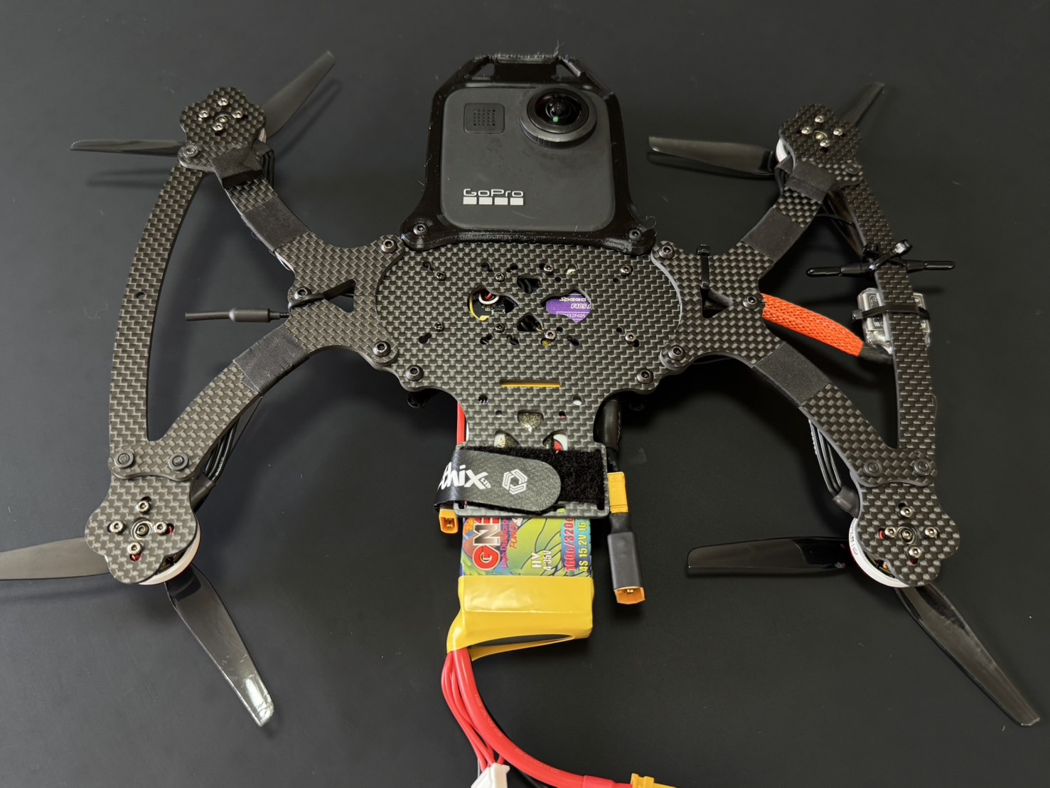 Stan FPV Cine-Bird XL5 FPV GoPRO MAX 360度カメラ GPS付ドローン※デモ機