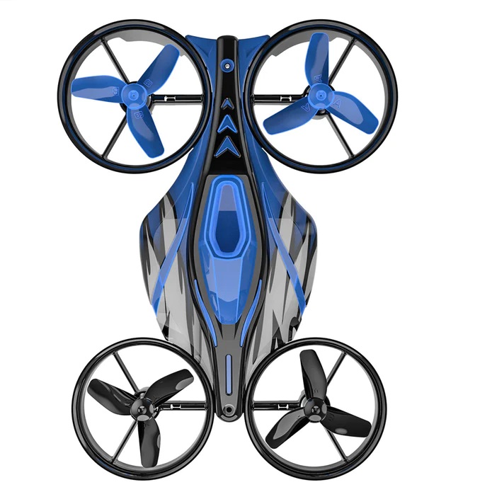 Land Air Flying Car 32g 2.4G Toy Racing Drone (Blue)