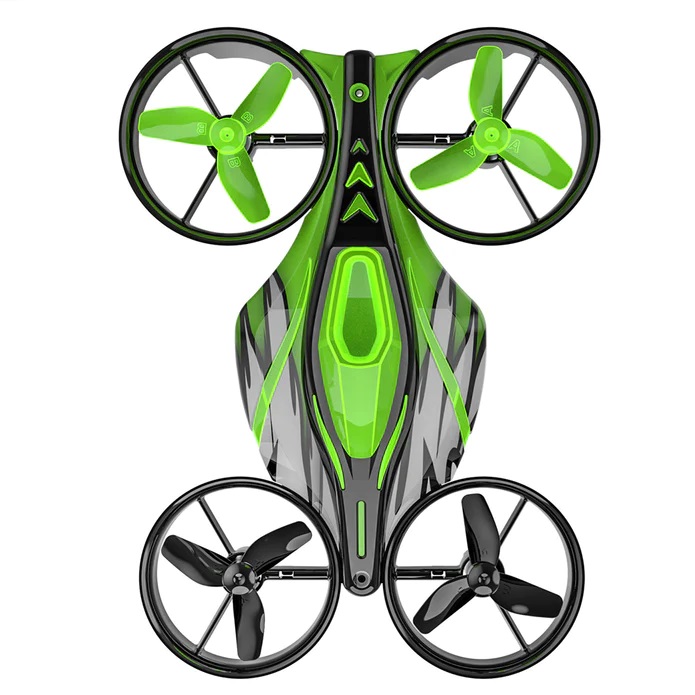 Land Air Flying Car 32g 2.4G Toy Racing Drone (Green)