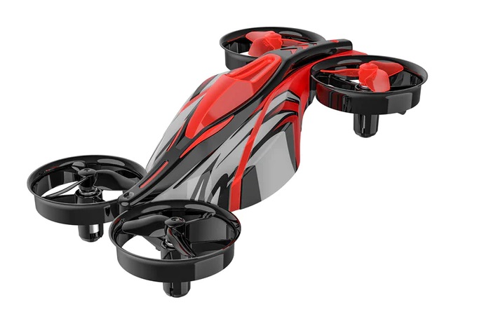 Land Air Flying Car 32g 2.4G Toy Racing Drone (Red)