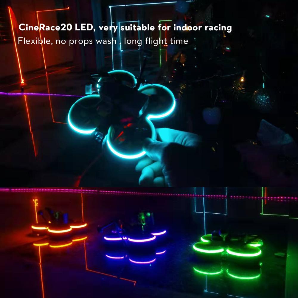 FLYWOO CineRace20 v1.2 Neon LED Analog w/ Caddx Ant 2inch PNP