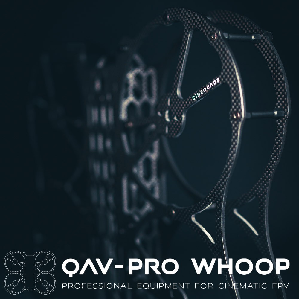 Lumenier QAV-PRO Micro Whoop 5" Cinequads Edition - Frame Kit