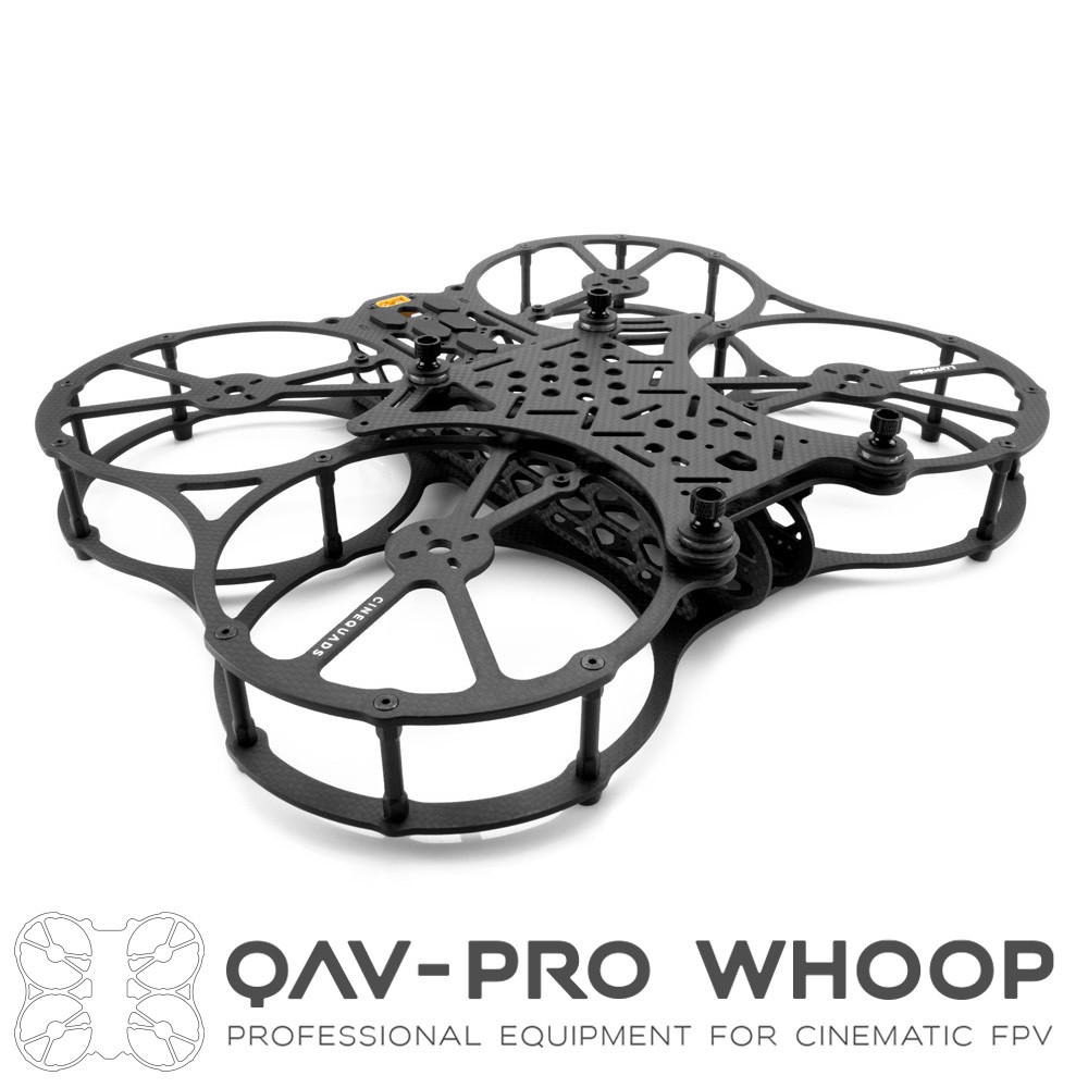 Lumenier QAV-PRO Micro Whoop 5" Cinequads Edition - Frame ※お取寄せ