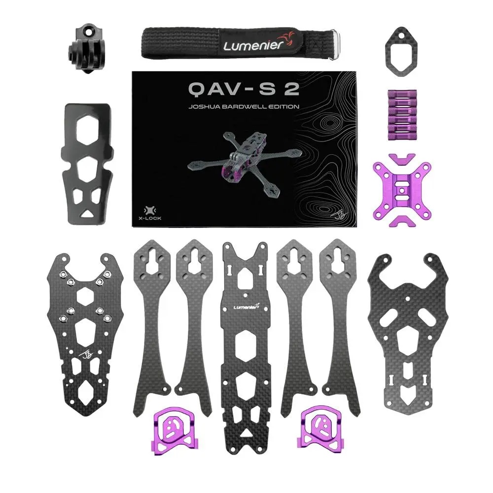 Lumenier QAV-S 2 Joshua Bardwell SE 5” Frame Kit