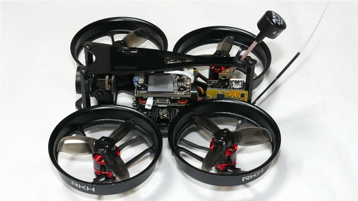 EP-MODELS Micro Vespa100 HD DVR V2(CADDX) Drone SFHSS受信機付 完成機 ※受