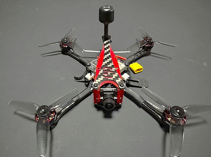 EP-MODELS Vespa3 HD Racing Digital FPV Quadcopter　※受注生産