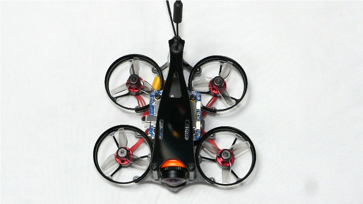 EP-MODELS Nano Vespa69HD-DVR Quadcopter Black Edition S-FHSS/Frs