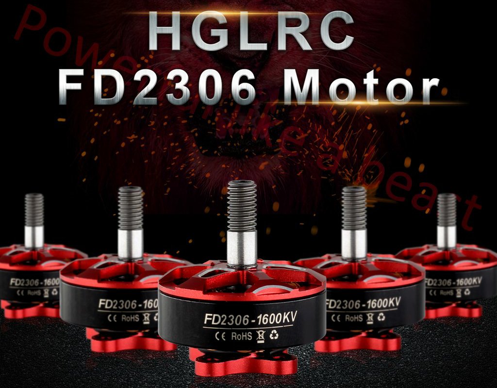 HGLRC Forward FD2306 1600KV 6S Brushless Motor