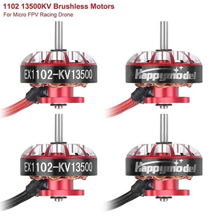 Happymodel EX1102-13500kv Brushless Motor 4set