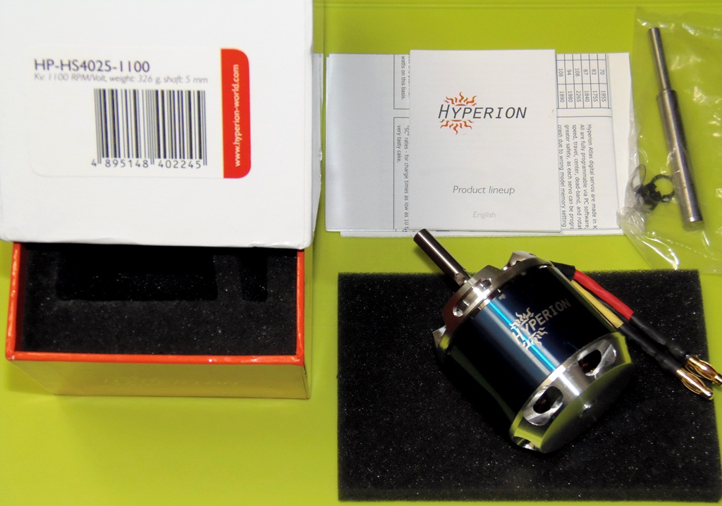 Hyperion HS 4025（1100kv） for T-REX550/600 ※USED