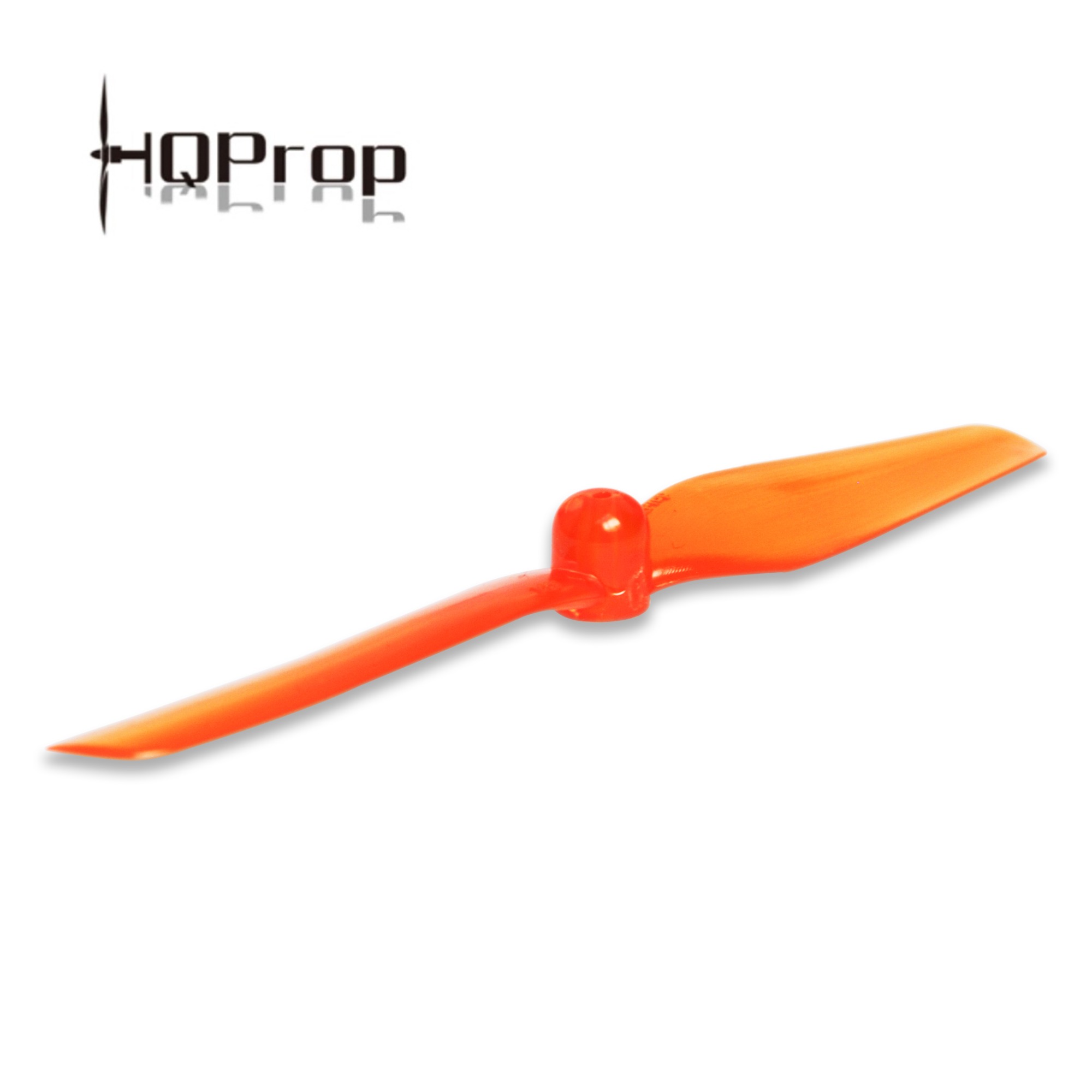 HQ Micro Prop 65mm 2-Blade Propellers (1.5mm Shaft/Orange)