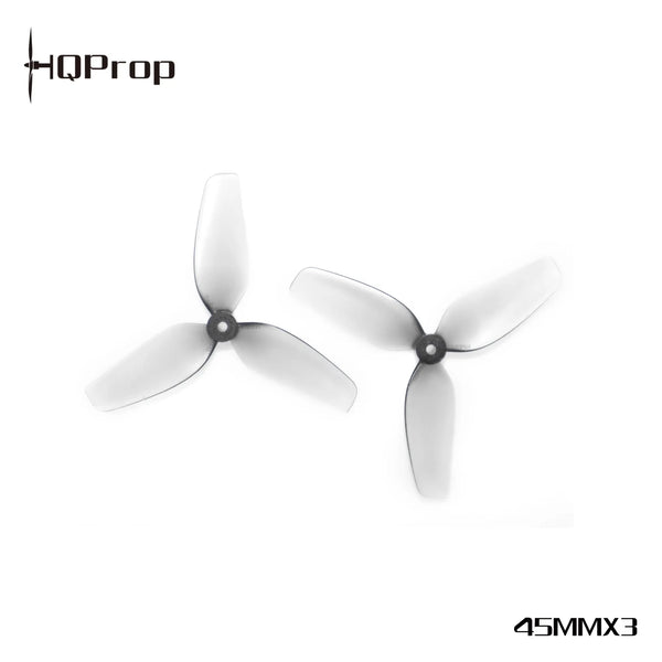 HQ Micro Whoop Prop 45MMX3 Grey (2CW+2CCW)-1.5MM