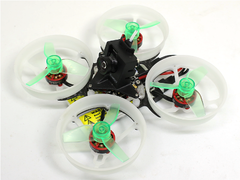 RKH CNC Delrin Carbon 76mm Brushless Whoop Kit (2S) - ウインドウを閉じる