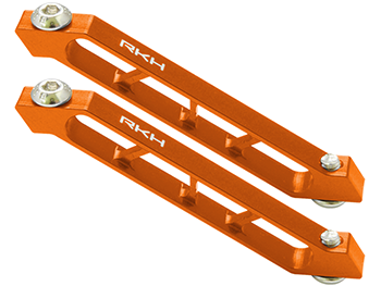 RKH CNC AL Rear Frame Support Set (Orange) - Sky-Hero Anakin/Clu