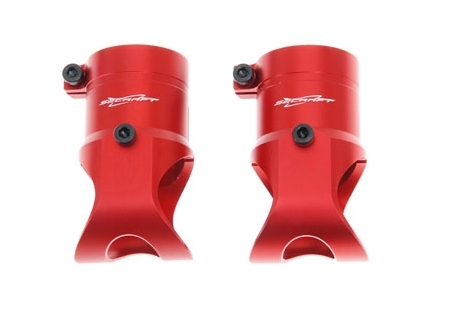 SECRAFT 25mmパイプ用CF-tube holder 25-25(Red) - ウインドウを閉じる