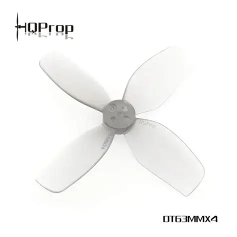 HQProp DT63MMX4 Light Grey (2CW+2CCW)-Poly Carbonate