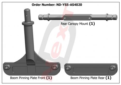 ND-YS5-AS4020 Canopy Mount Set