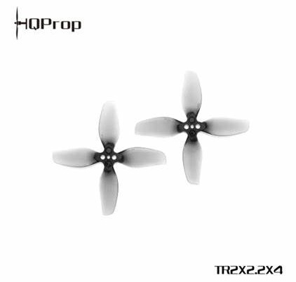 HQProp TR2X2.2X4 Grey (2CW+2CCW)-Poly Carbonate