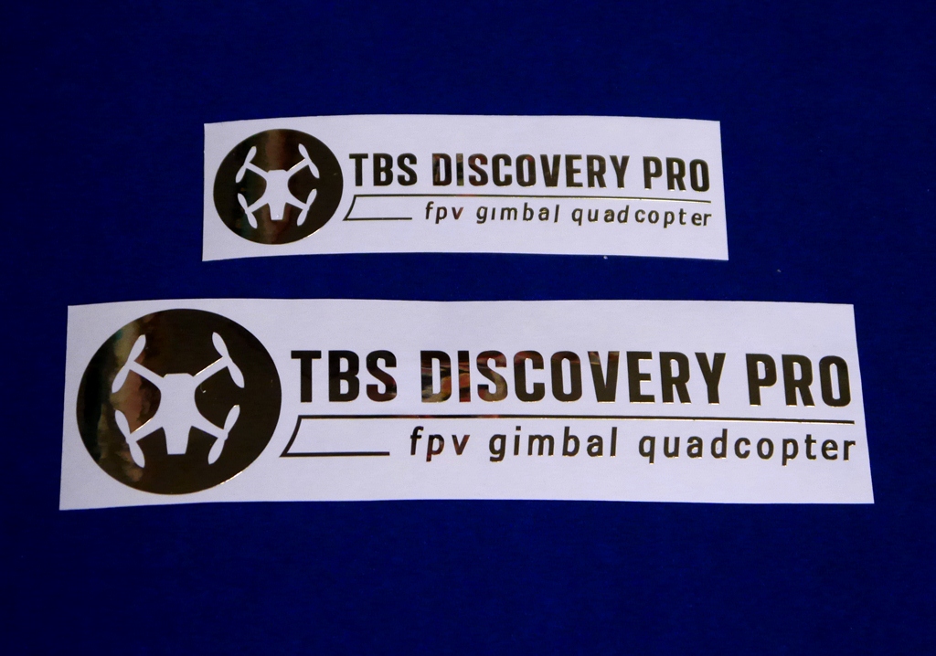 TBS DISCOVERY PRO ステッカーGold　大