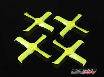 FURIOUS FPV 2036-4 Propellers (2CW - 2CCW) - Yellow