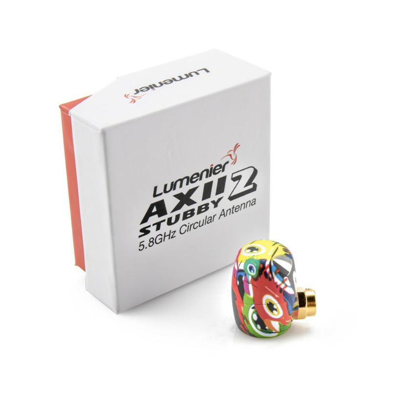 Lumenier AXII 2 Right-Angle Stubby 5.8GHz Antenna - SKITZO Hydro