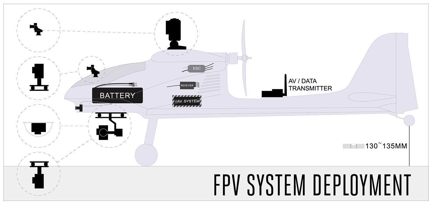 Ranger EX long range FPV UAV platform big weight carrier（PNP)