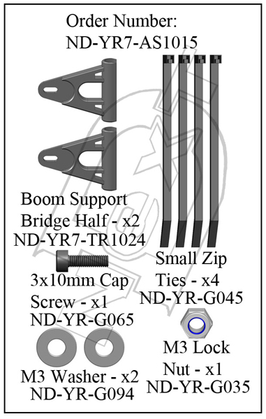 ND-YR7-AS1015 - Boom Support Bridge Set R7