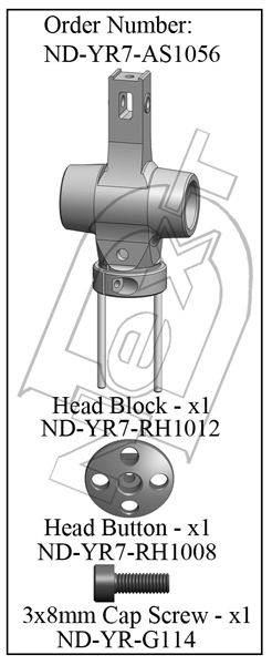 ND-YR7-AS1056 - Head Block Set R7