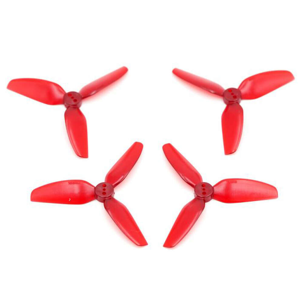 HQ Durable Prop T3X3X3 Red (2CW+2CCW)-Poly Carbonate