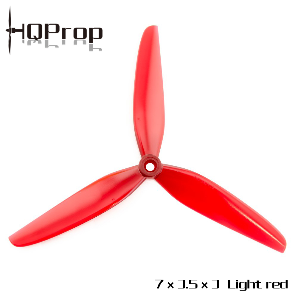 HQ Durable Prop Red 7X3.5X3V1S (2CW+2CCW)-Poly Carbonate