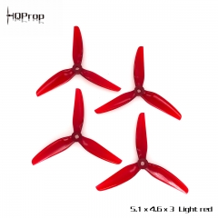 HQ Durable Prop Red 5.1X4.6X3 (2CW+2CCW)-Poly Carbonate-POPO