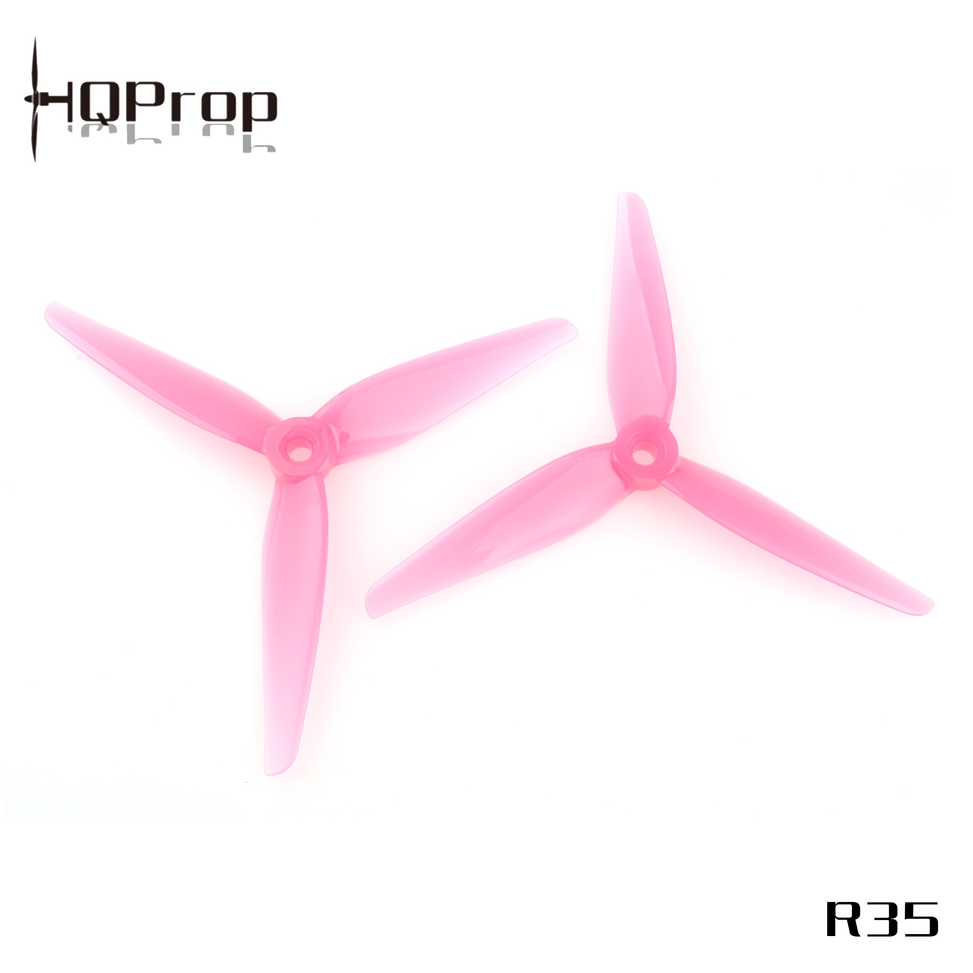 HQ Racing Prop R35 Pink (2CW+2CCW)-Poly Carbonate