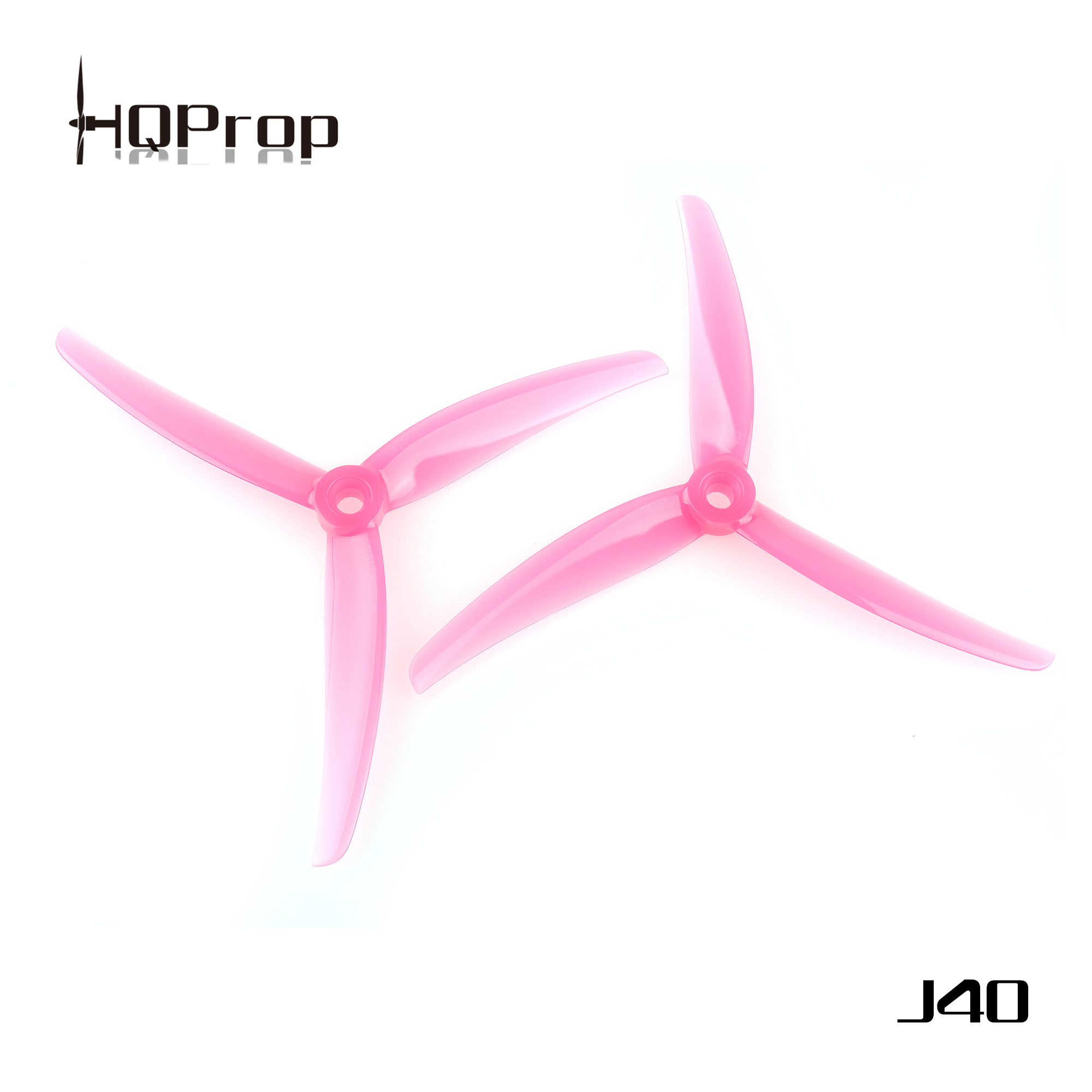 HQ Juicy Prop J40 (2CW+2CCW)-Poly Carbonate Pink