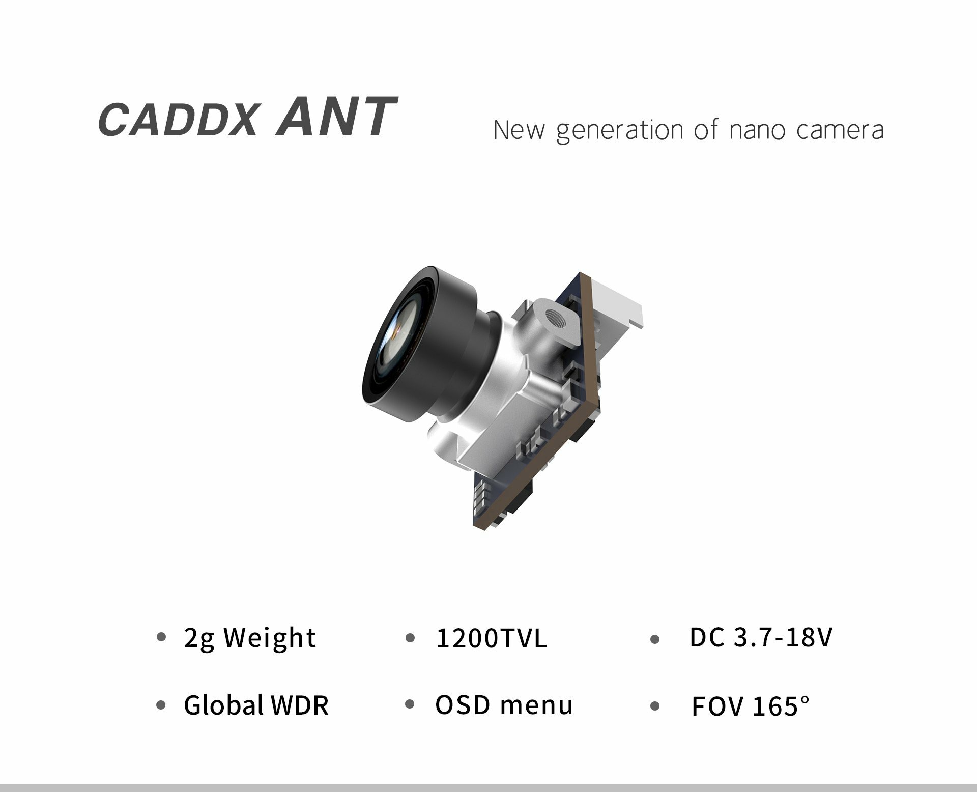 Caddx Ant Silver-16:9