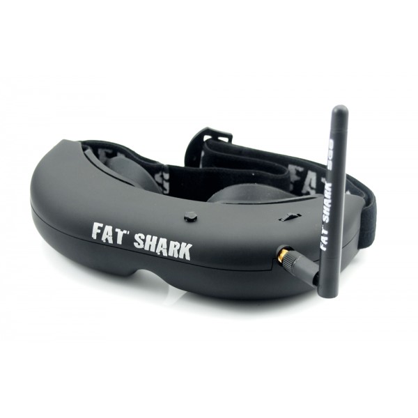 Fat Shark AttitudeSD Headset System（ゴーグルのみ）※中古美品