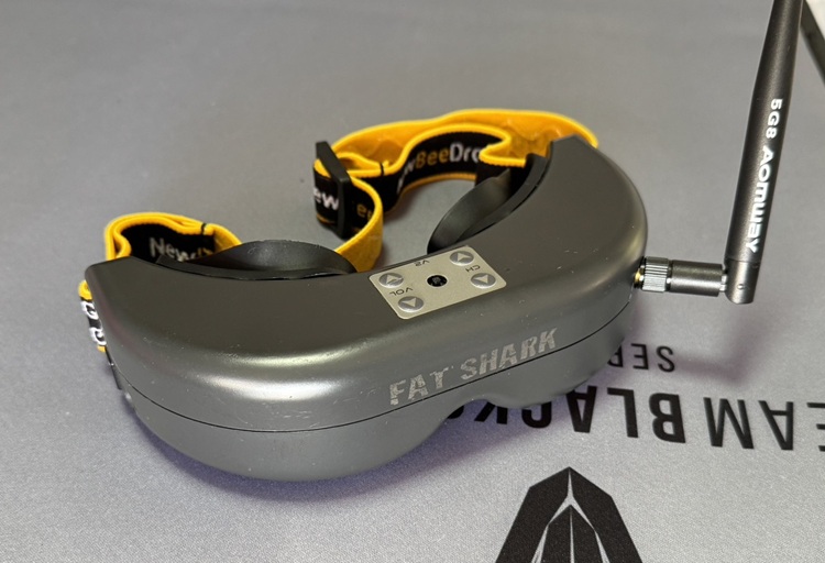 FatShark PredatorV2 FPV Headset Systemゴーグルのみ　※USED