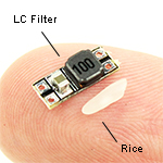 L-C Filter *Super Micro* for Micro Multirotor (1-4S / 1A Current