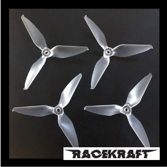 RaceKraft 5051 Tri-Blade (Set of 4 - Clear)
