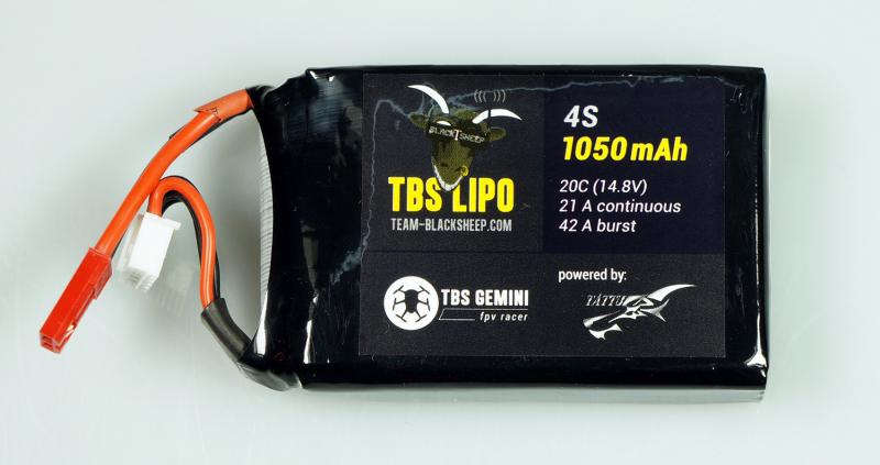TBS 4S 1.05AH TBS LiPo (Gemini) - ウインドウを閉じる