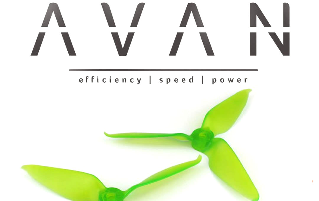 EMAX AVAN-R- 5065-3blade FPV racing Propeller(2pairs)Green