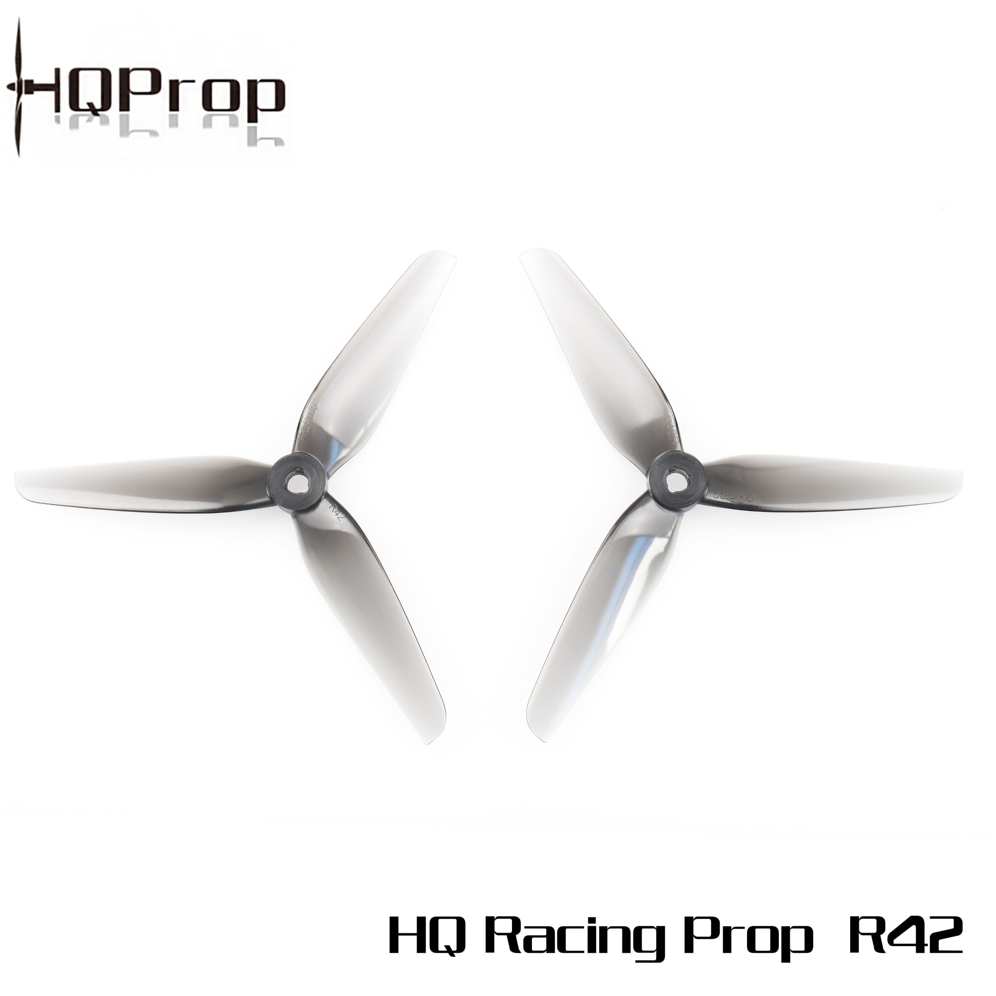 HQ Racing Prop R42 Gray (2CW+2CCW)-Poly Carbonate