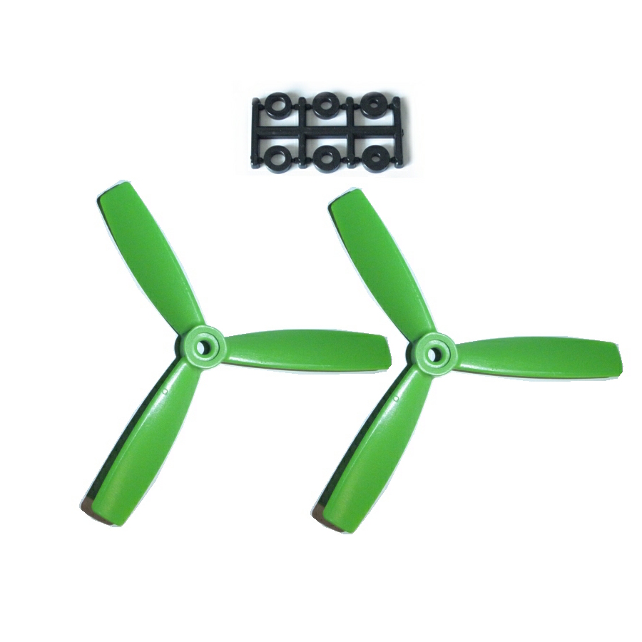 HQ-Prop 5x4.5x3 Bullnose Set (2x CW) Green