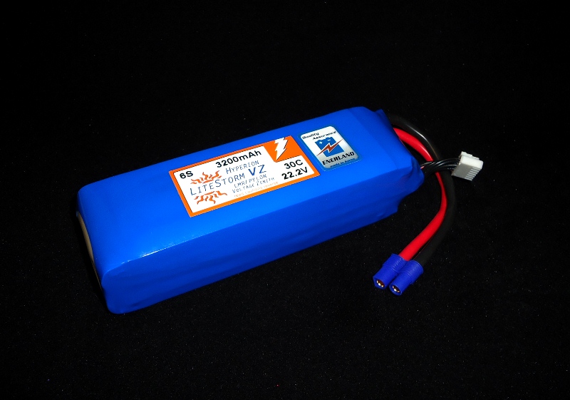 HYPERION VZ Lipo Battery 6S 3200mAh 30C 新古品